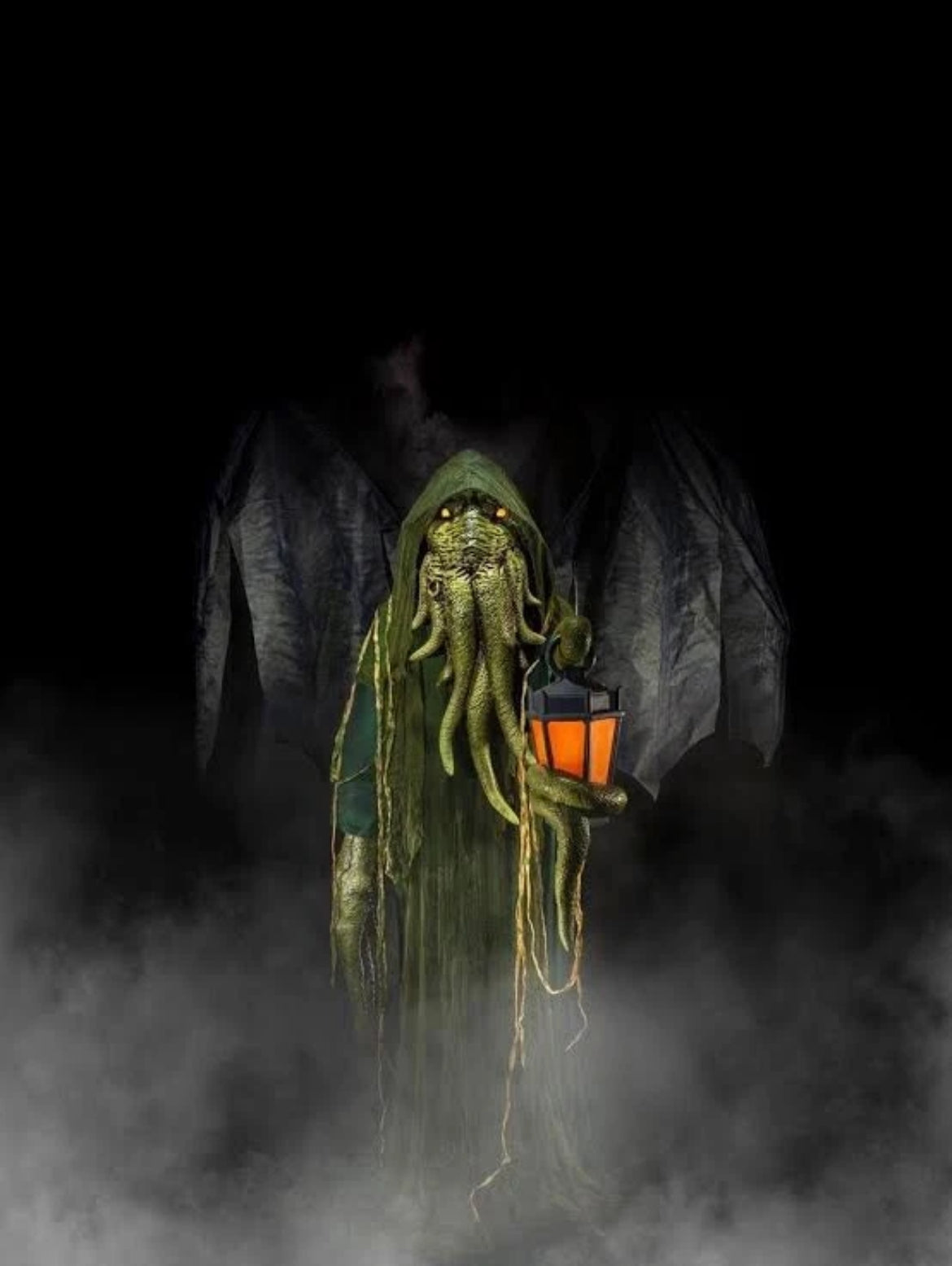 10 Ft Animatronic Light-Up Cthulhu the Watcher Halloween Monster