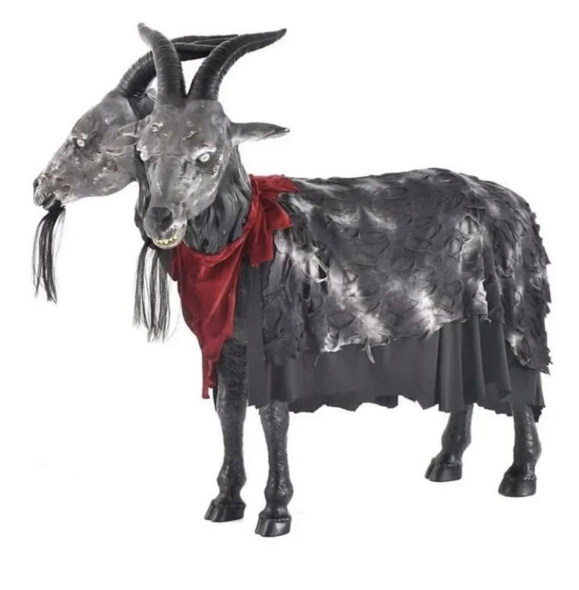 Contaminated Kid the 2-Headed Goat Animatronic Light-Up 4ft
