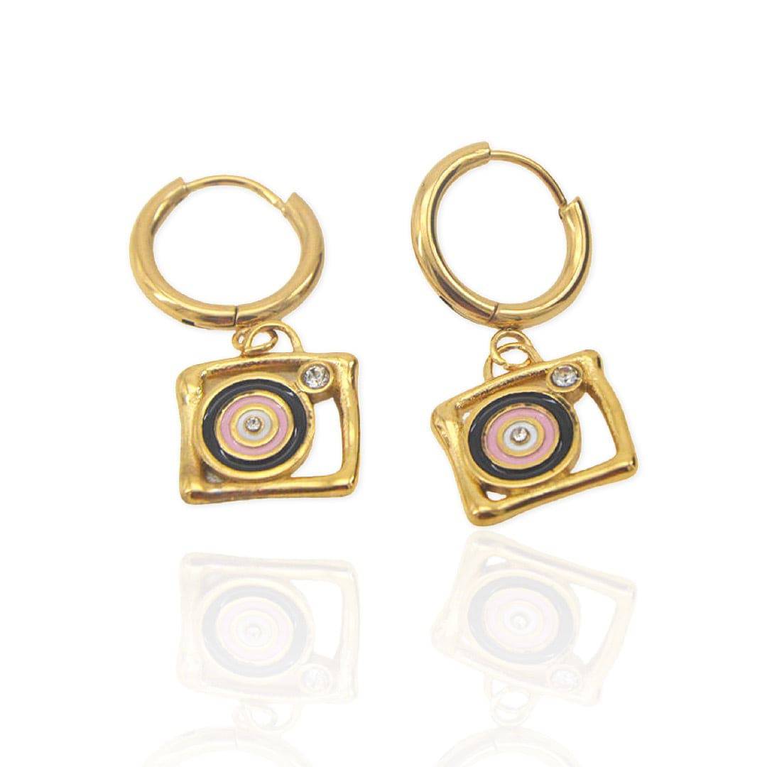 Valor Square Earrings - HAPPY HOURS