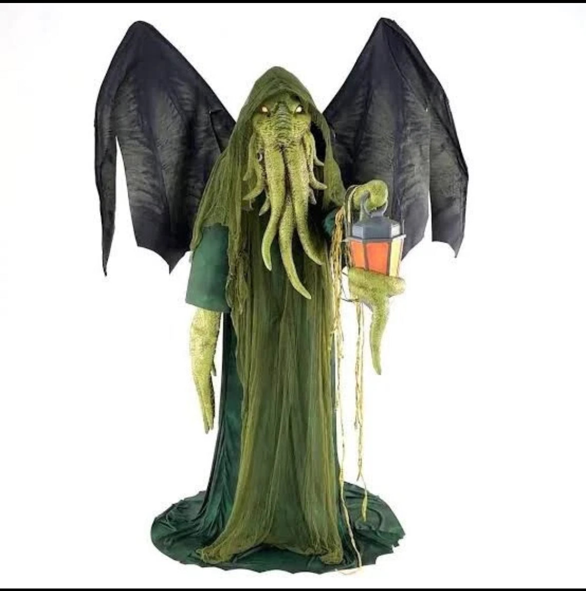 10 Ft Animatronic Light-Up Cthulhu the Watcher Halloween Monster