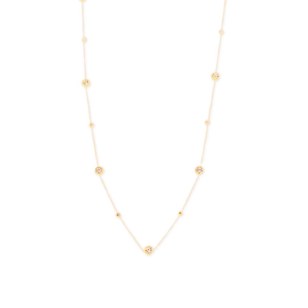 Twinkle and Sparkle Station Necklace - HAPPY HOURS