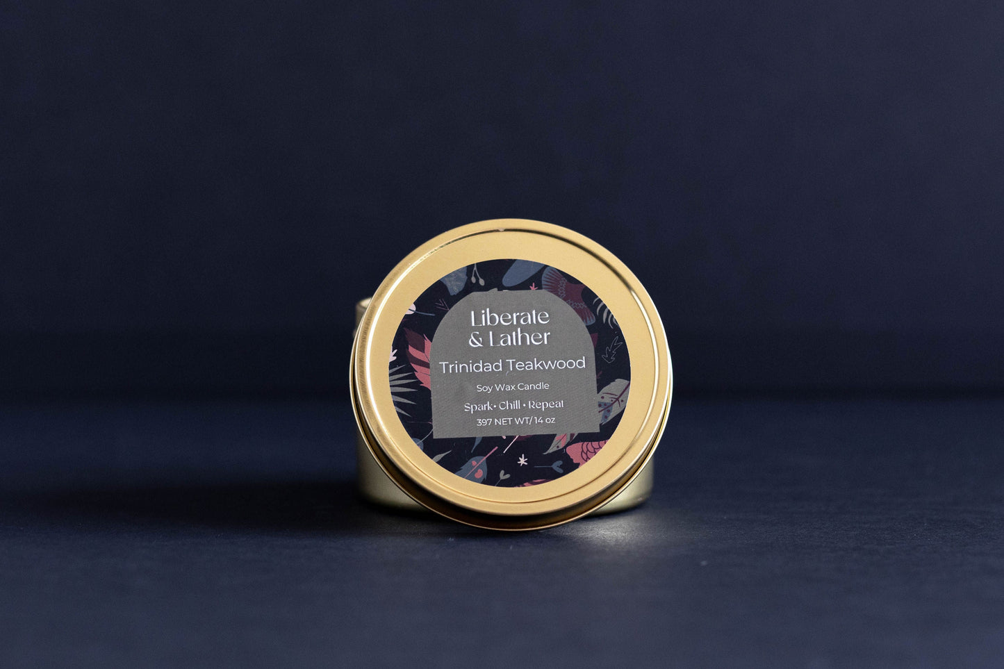 Trinidad Teakwood Soy Wax Candle - HAPPY HOURS