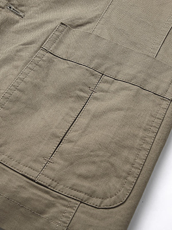 Men's Business Casual Slim Fit Collar Suit - HAPPY HOURS