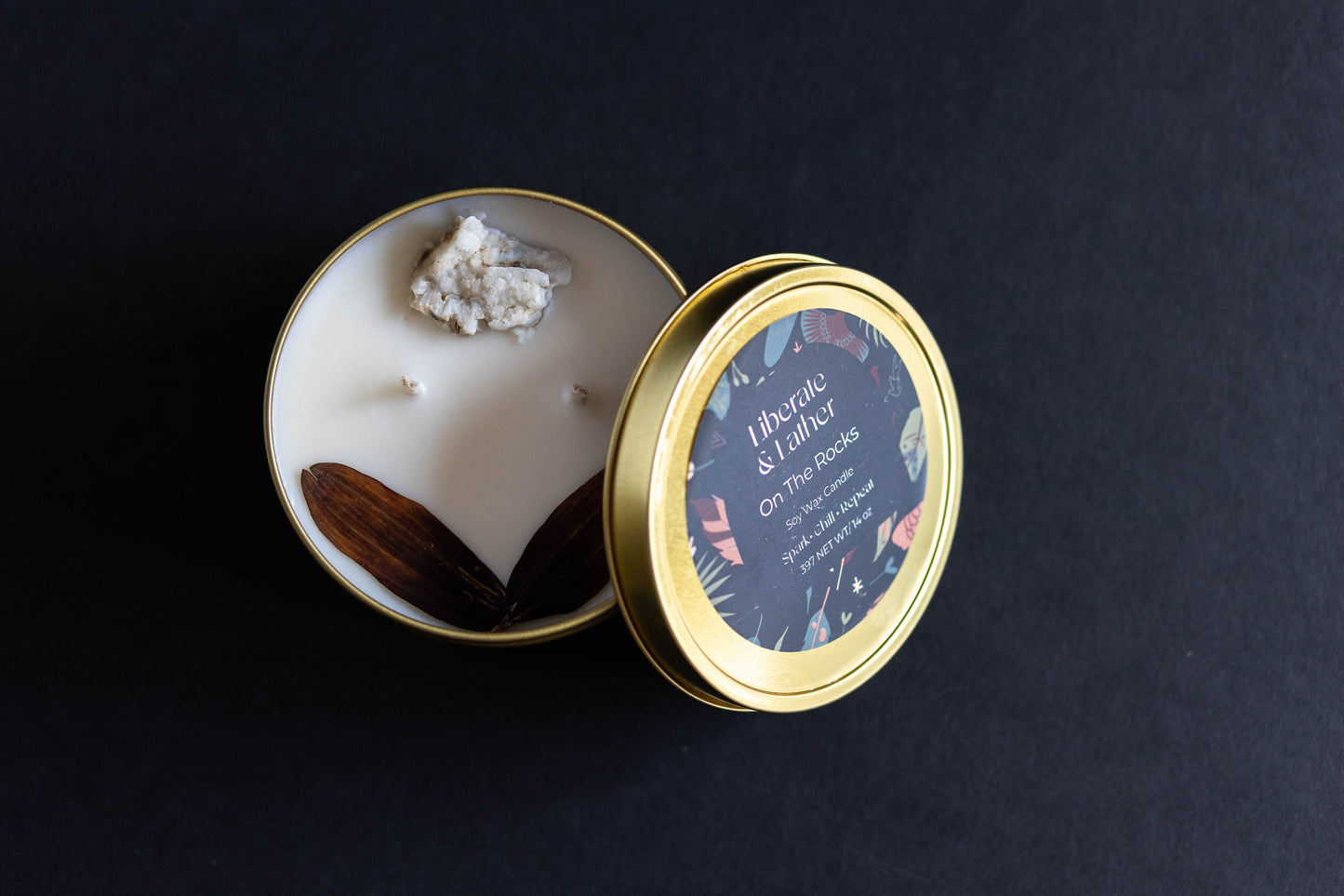 On the Rocks Soy Wax Candle - HAPPY HOURS