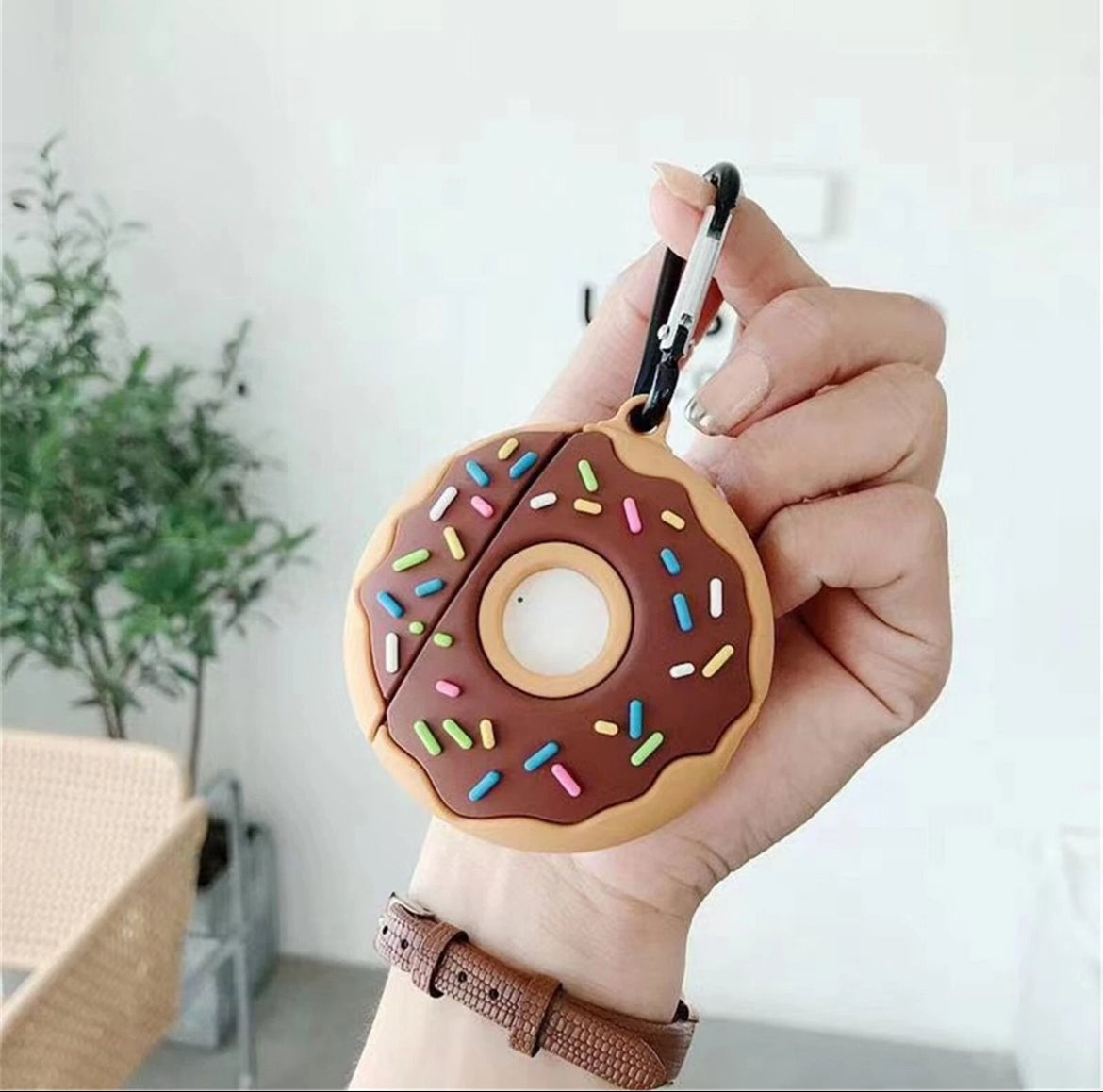 Donut Cartoon Silicone Case cover Compatible with AirPods Pro 1/2/3