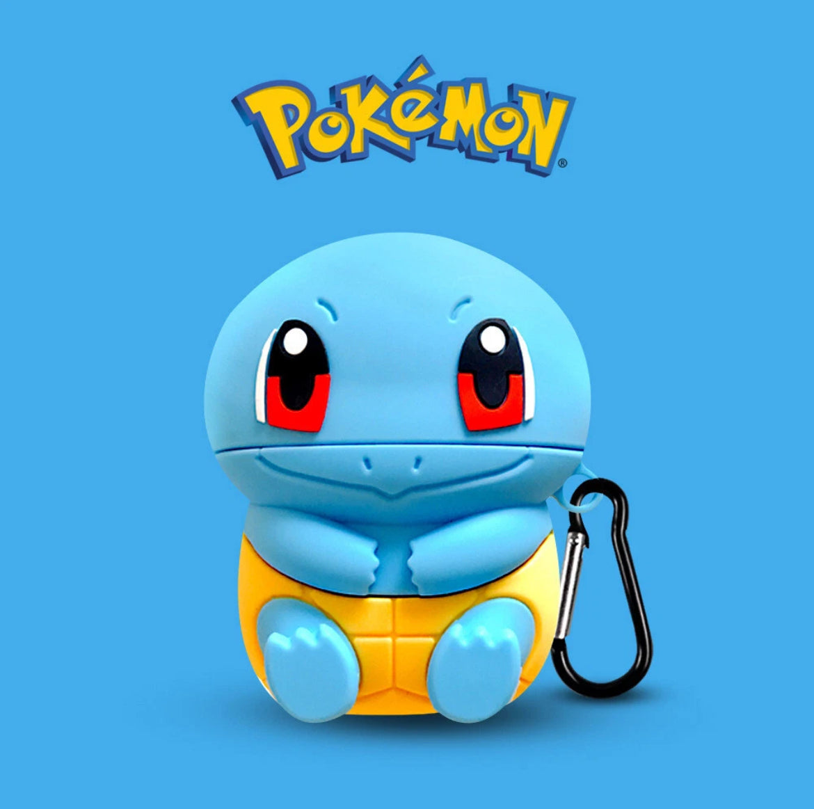 Squirtle Pokemon Earphone Case For Apple Airpods 1 2 3 Pro Soft Silicone Cover