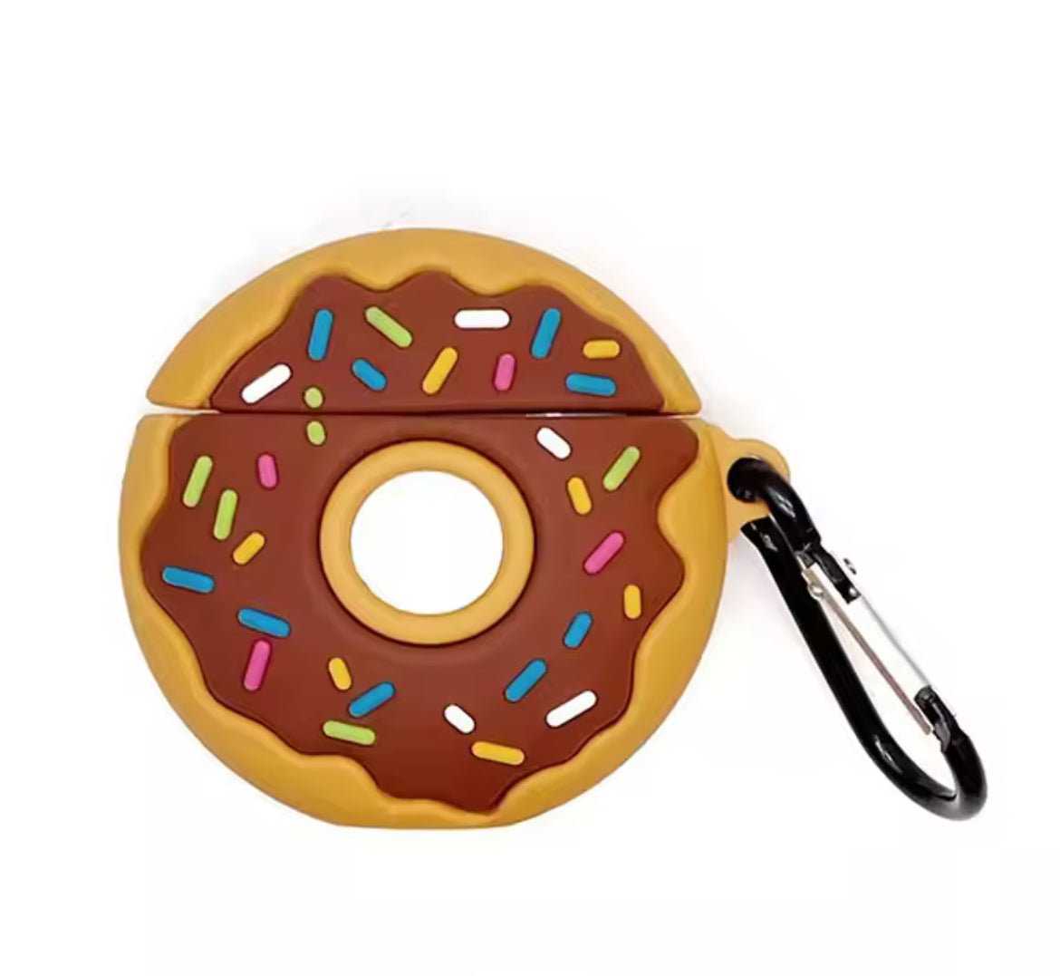 Donut Cartoon Silicone Case cover Compatible with AirPods Pro 1/2/3