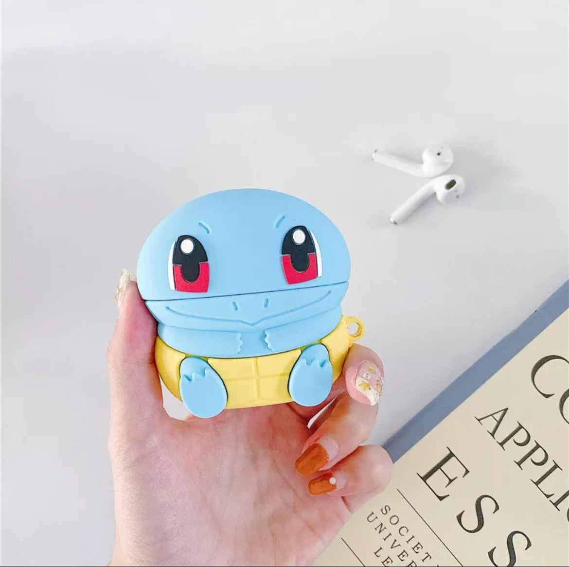 Squirtle Pokemon Earphone Case For Apple Airpods 1 2 3 Pro Soft Silicone Cover