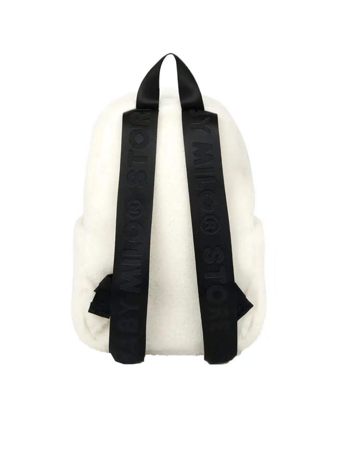 BAPE Baby Milo Mini Fur Backpack Ivory