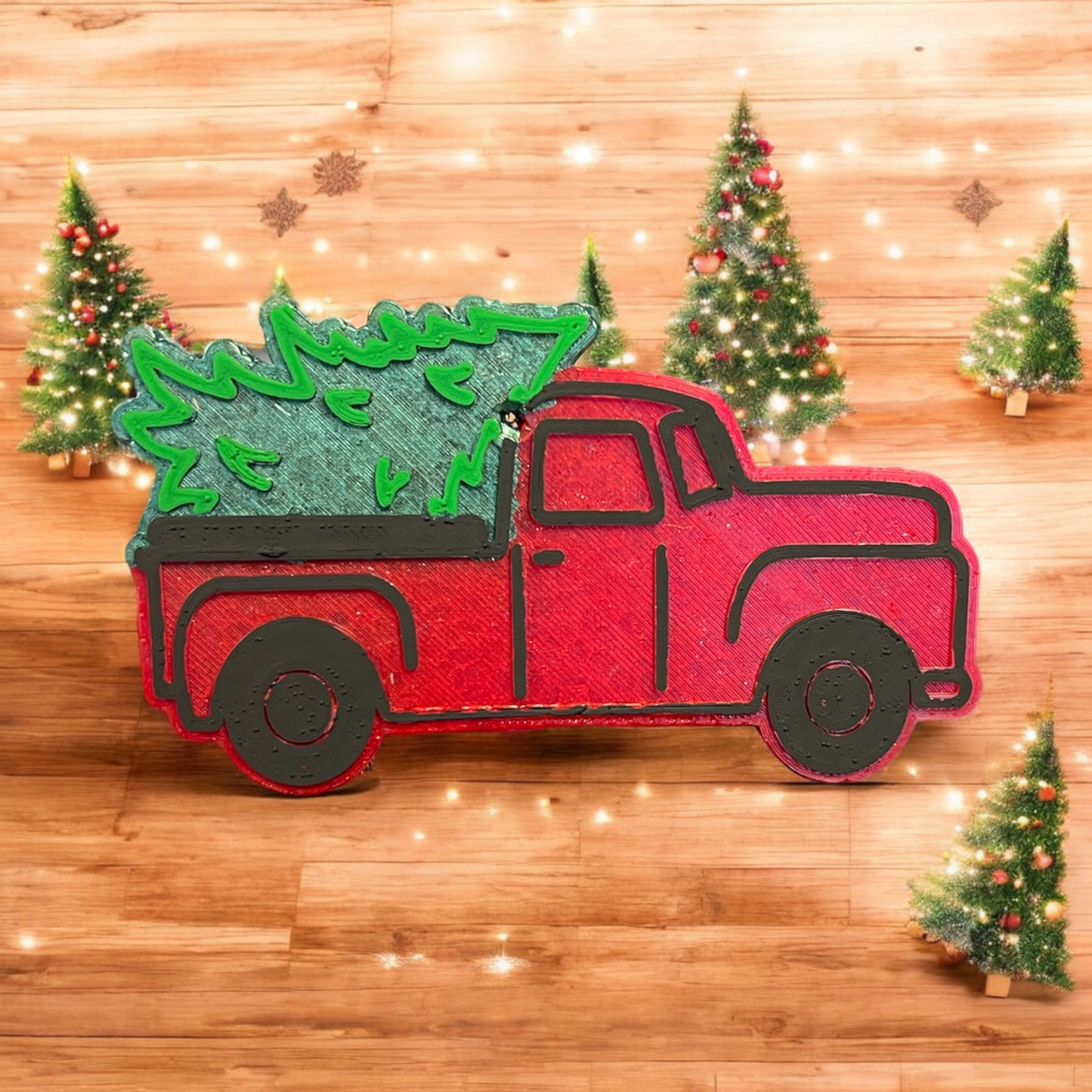 Holiday Red Truck Freshie