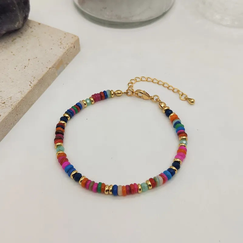 Becca Natural Stone Bracelet (Pre-Order) - HAPPY HOURS