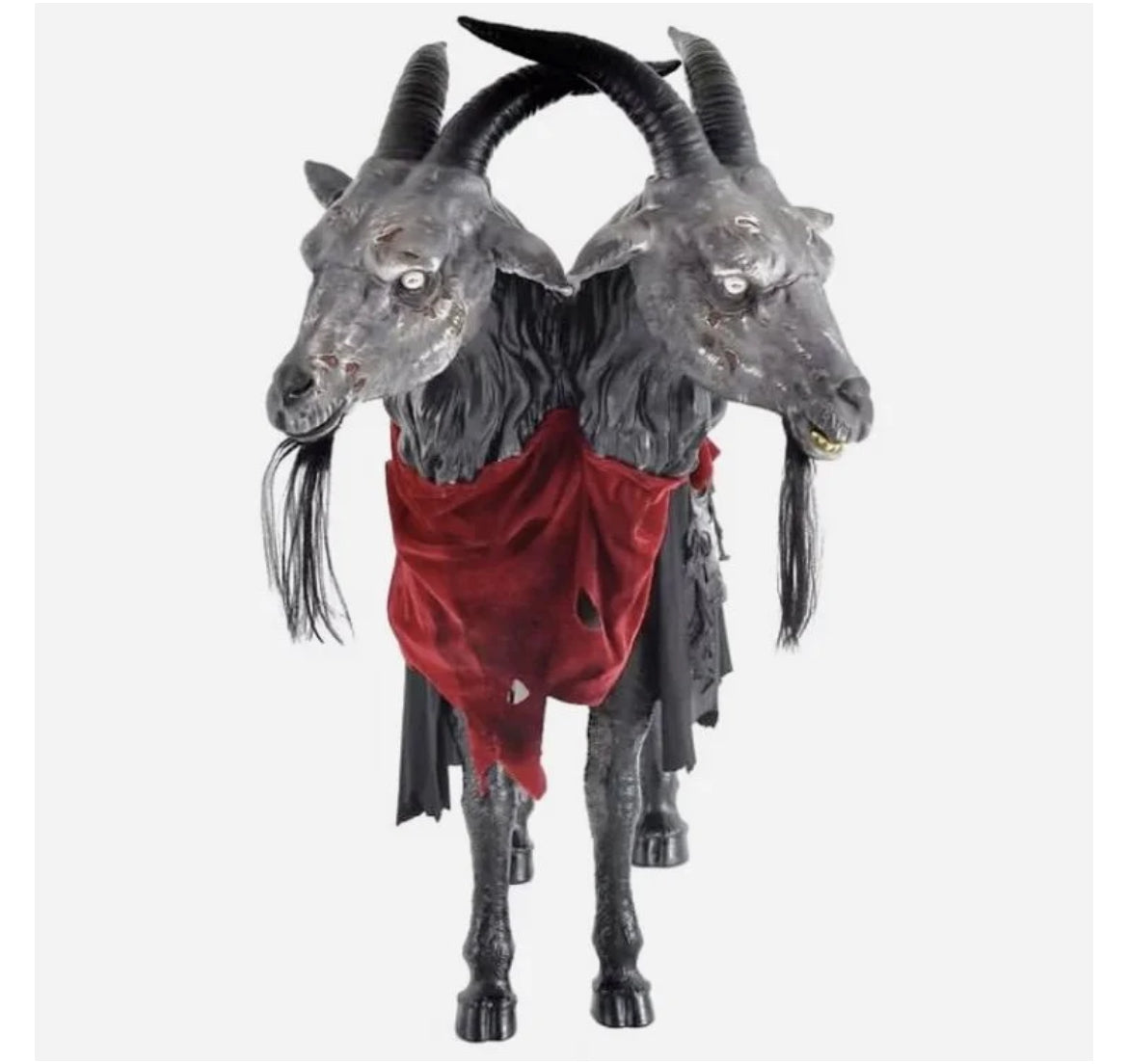 Contaminated Kid the 2-Headed Goat Animatronic Light-Up 4ft