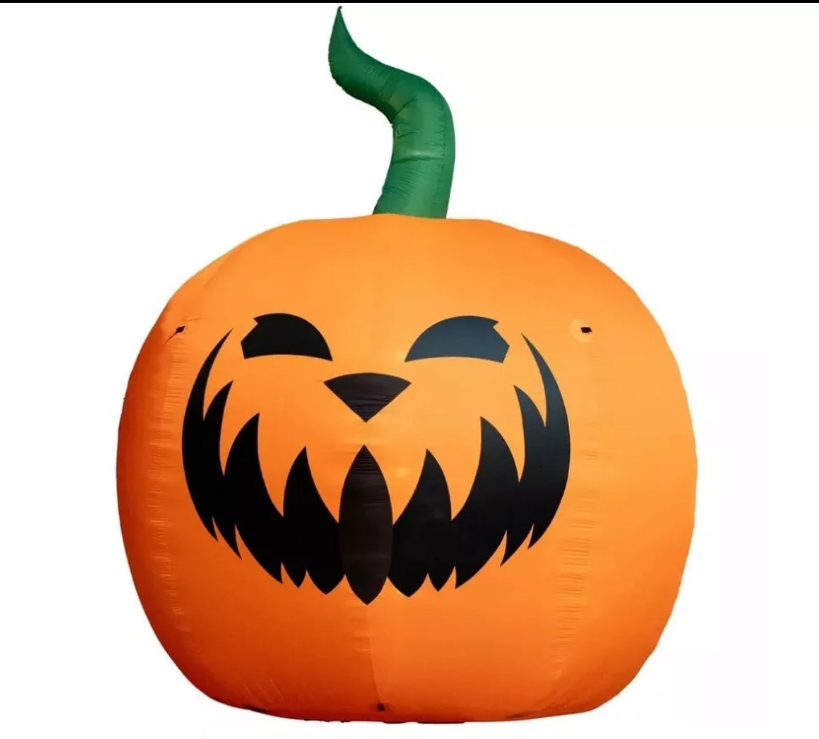 Halloween Airblown Yard Inflatable 15 FT Light Up Pumpkin Jack Lantern