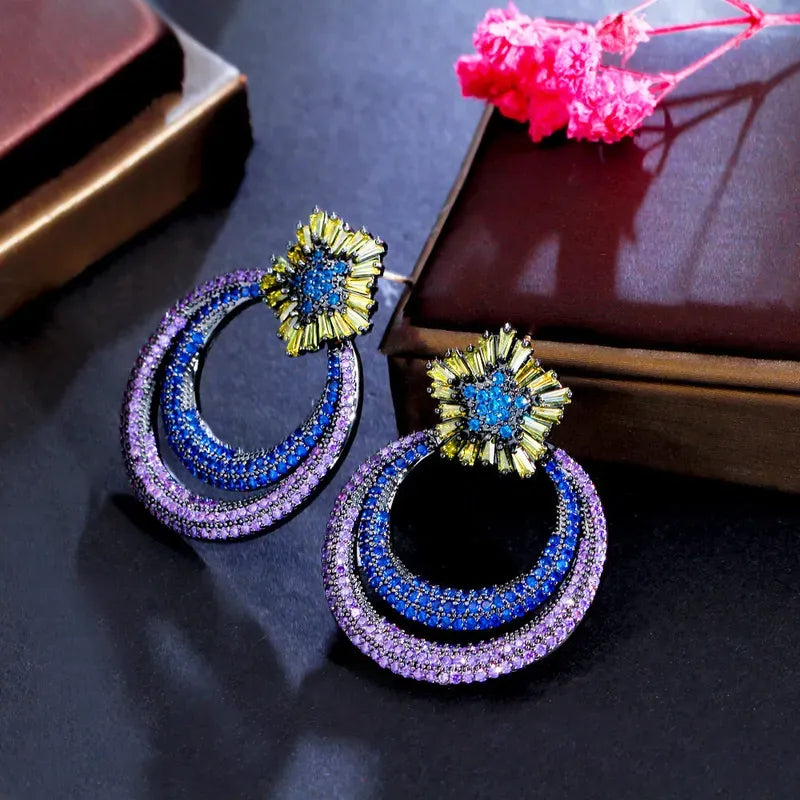 Amelia Art Deco Earrings (Pre-Order)