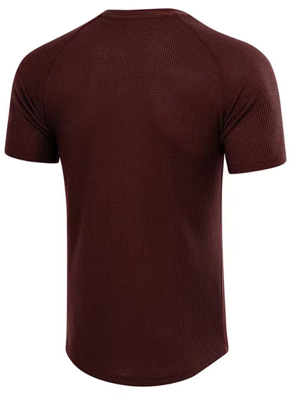 Men's Light Business Casual Round Neck Tee