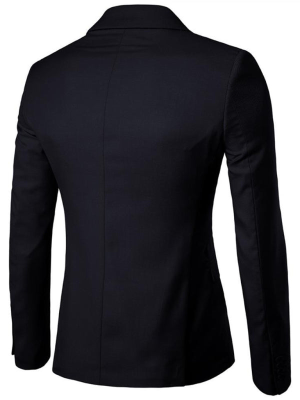 Men's Light Business Long Sleeve Blazer