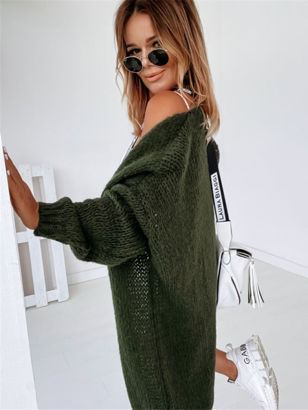 New loose knit cardigan