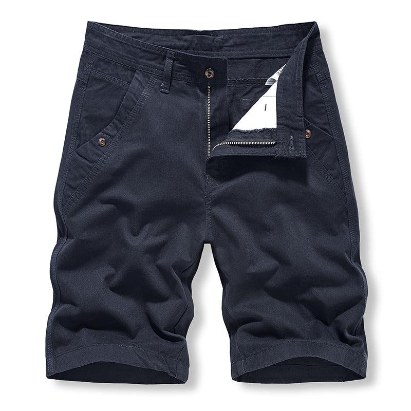 washed cotton pockets workman bermuda - HAPPY HOURS